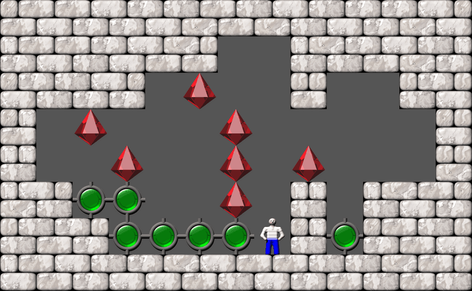 Sokoban More Bugs collections level 725